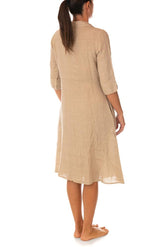 ABITO DONNA  BEIGE VESTCAMICIALINDY BEIGE KARAKORUM